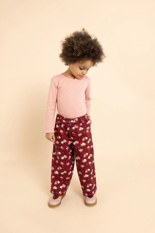 Riley Jeans - Cranberry Rose