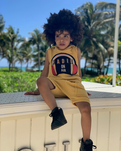 Radio On Air Hoodie Vest