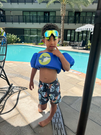 Smiley Rainbow Swim Short