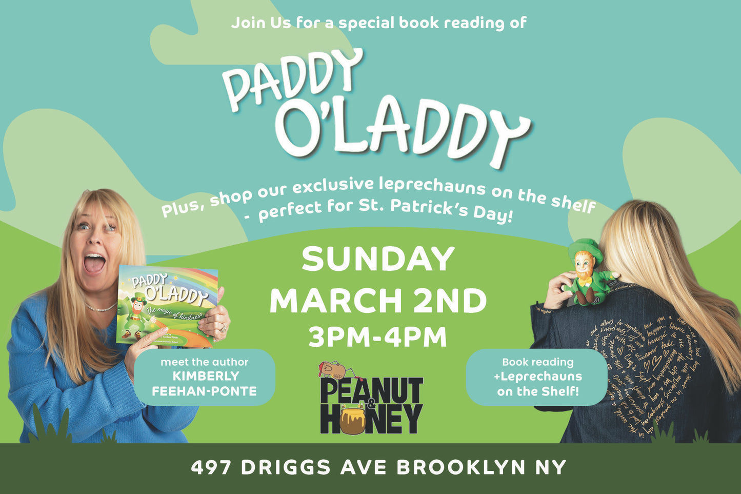 Paddy O'Laddy Book Reading