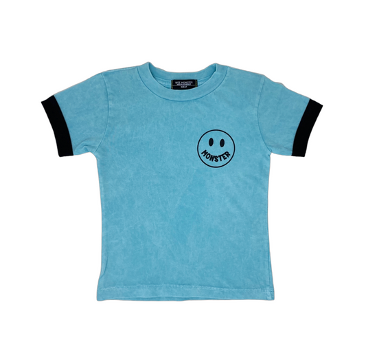 Monster Blue Mineral Wash Tee