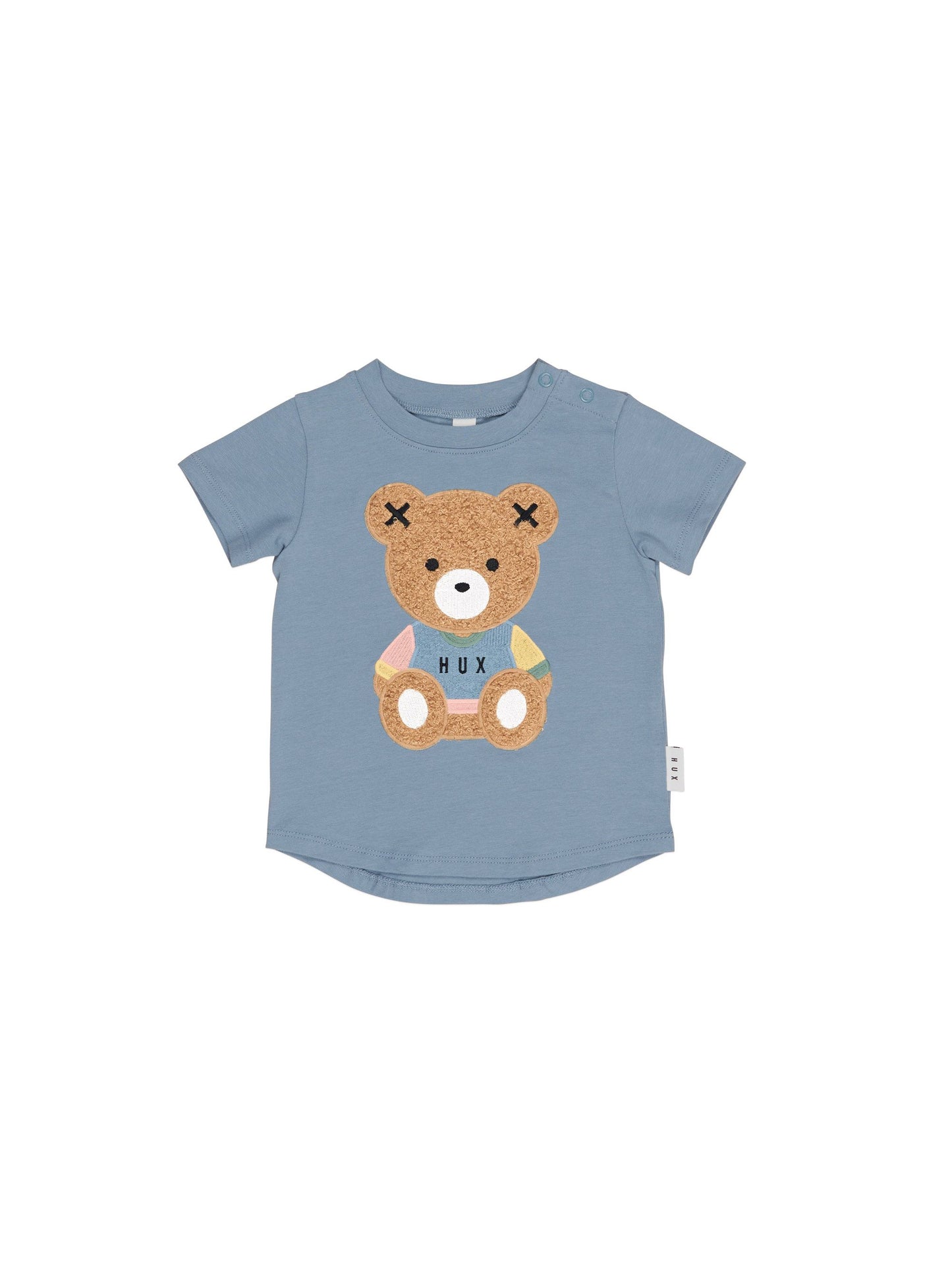 Dino Blue Teddy Hux T-Shirt – Peanut and Honey