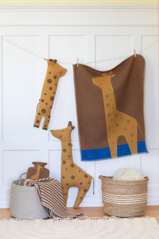 JUWEL Set Blanket In Puppet - Giraffe