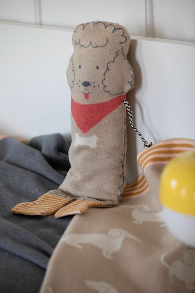 Blanket/Puppet Set "Poodle"