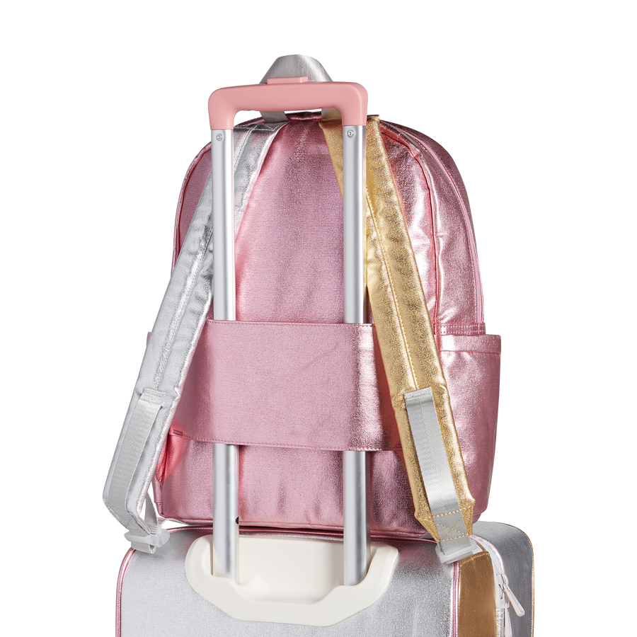 Kane Backpack-Pink/Silver