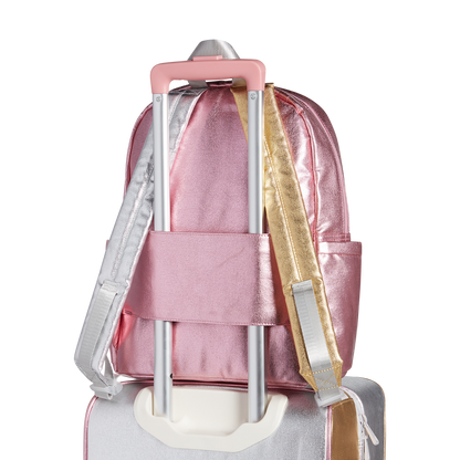 Kane Backpack-Pink/Silver