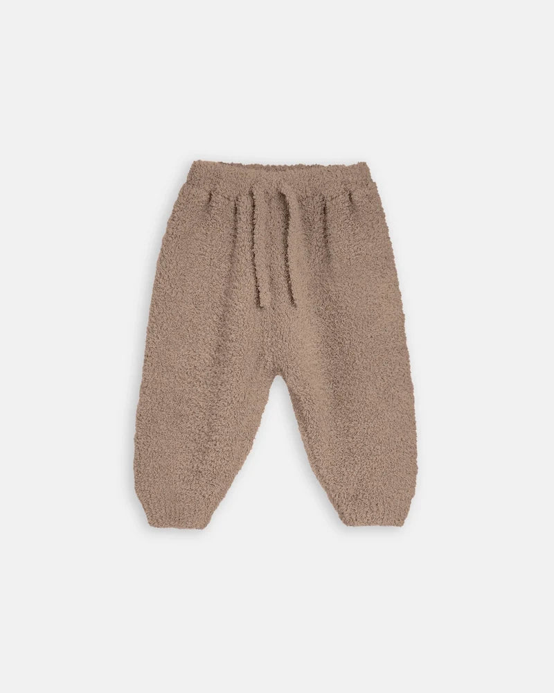 Fuzzy Lounge Pants Taupe