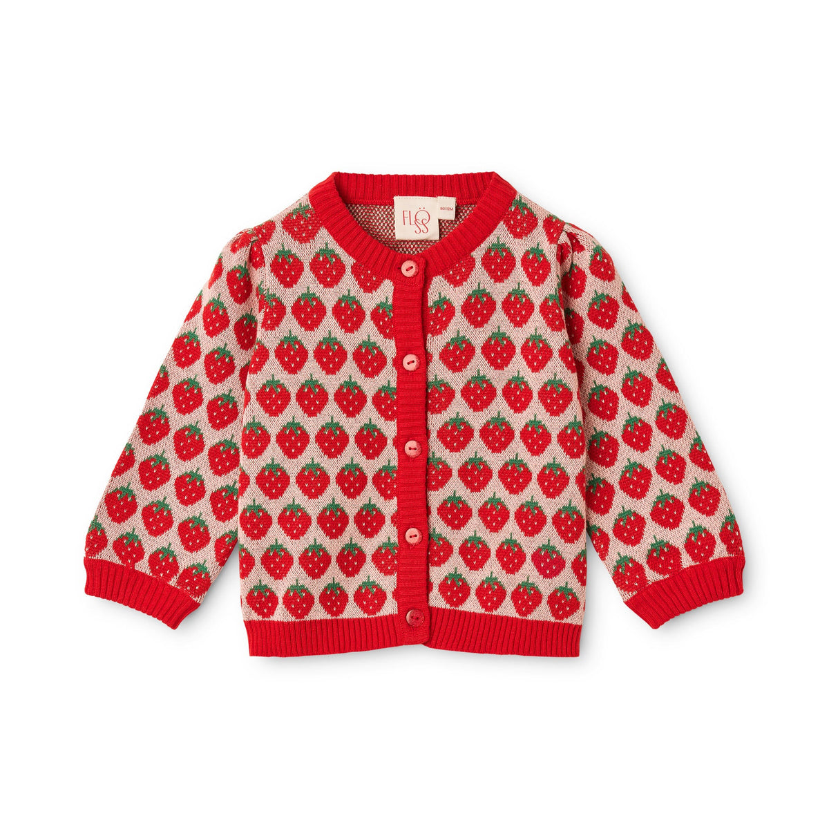 Line Cardigan Blossom Pink Berry