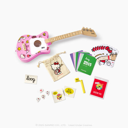 Hello Kitty x Loog Mini Guitar