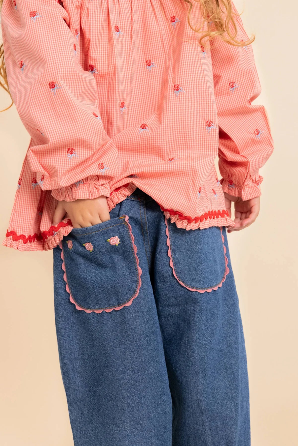 Monique Jeans Mid Blue