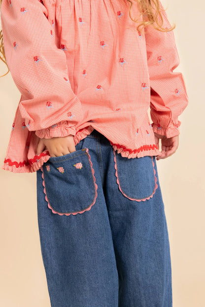 Monique Jeans Mid Blue