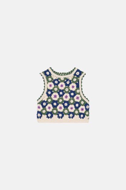 Vest Rynia Crochet Top