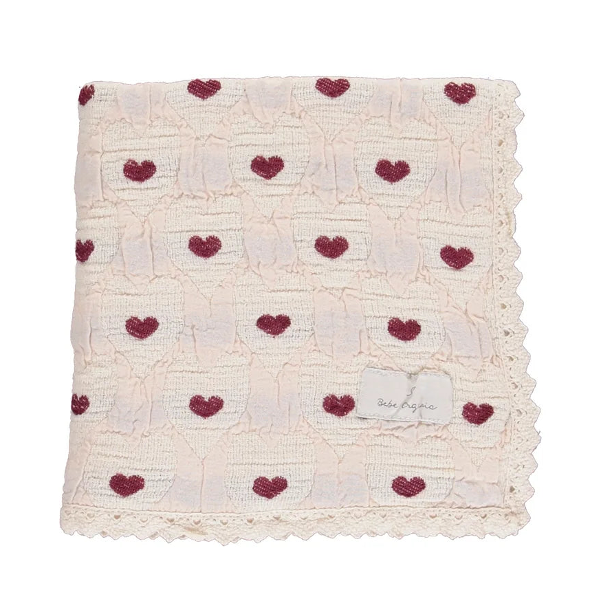 Love Blanket Heart Motif