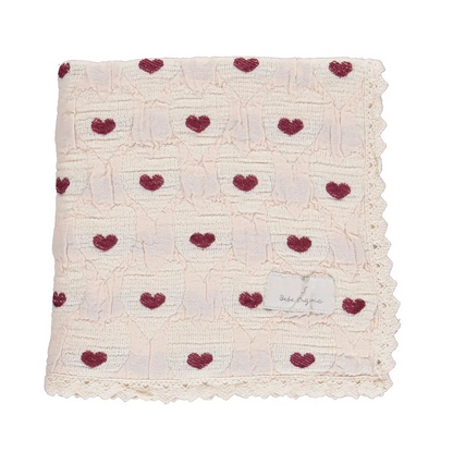 Love Blanket Heart Motif