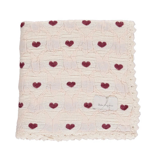 Love Blanket Heart Motif