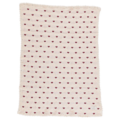 Love Blanket Heart Motif