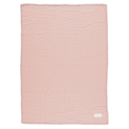 Lumi Blanket Chenille Dusty Rose