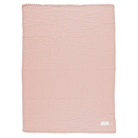 Lumi Blanket Chenille Dusty Rose