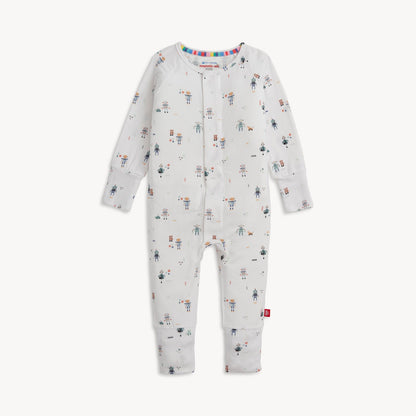 Magnetic Convertible Coverall - Love You A Bot