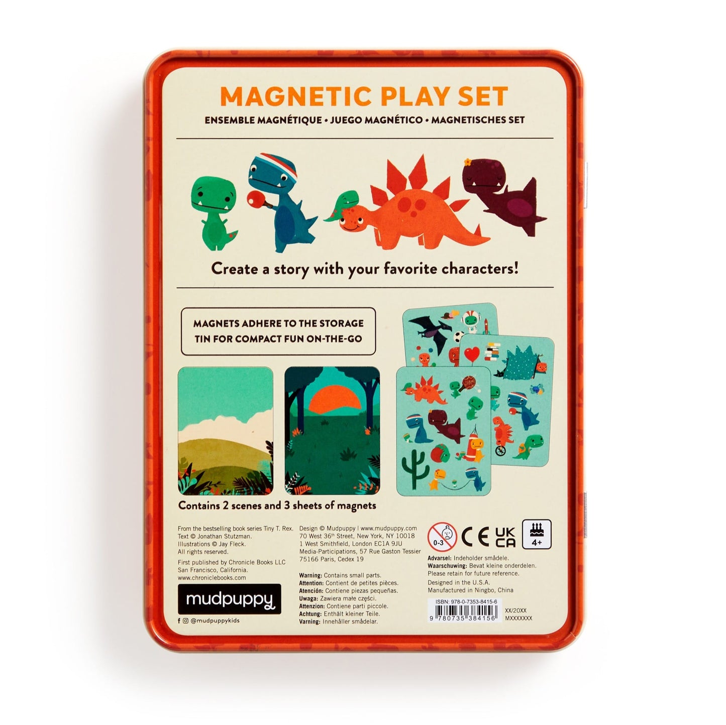 Magnetic Play Set - Tiny T. Rex