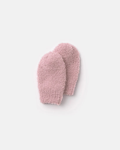 Fuzzy Mittens Ash Rose