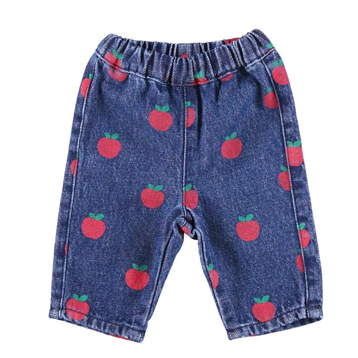 Minnie Baby Pants Apple Denim
