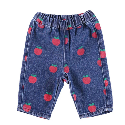 Minnie Baby Pants Apple Denim
