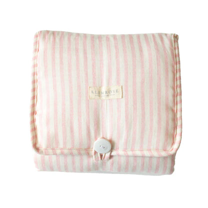Little Traveller Change Mat- Pink Stripe