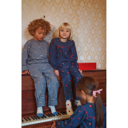 Olivian Shirt - Bee Blue Check