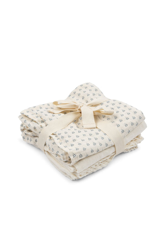 3 Pack Bellini Muslin Cloths - Punto Blu