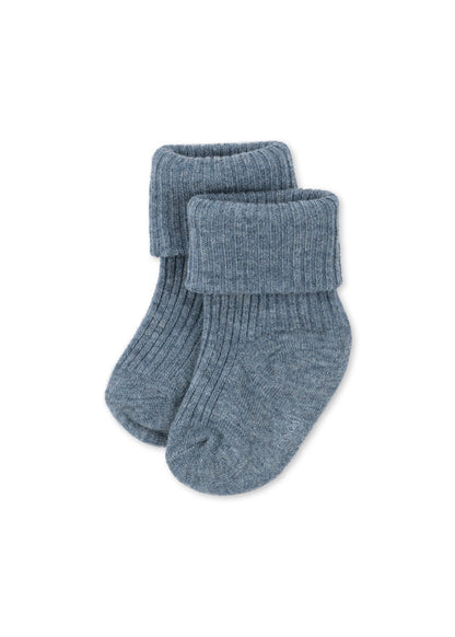 Lana Knit Socks - Ashley Blue