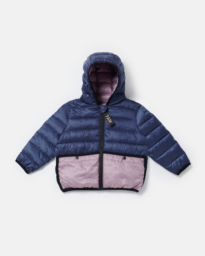 Roll Me Puffer - Mystic Blue Lilac