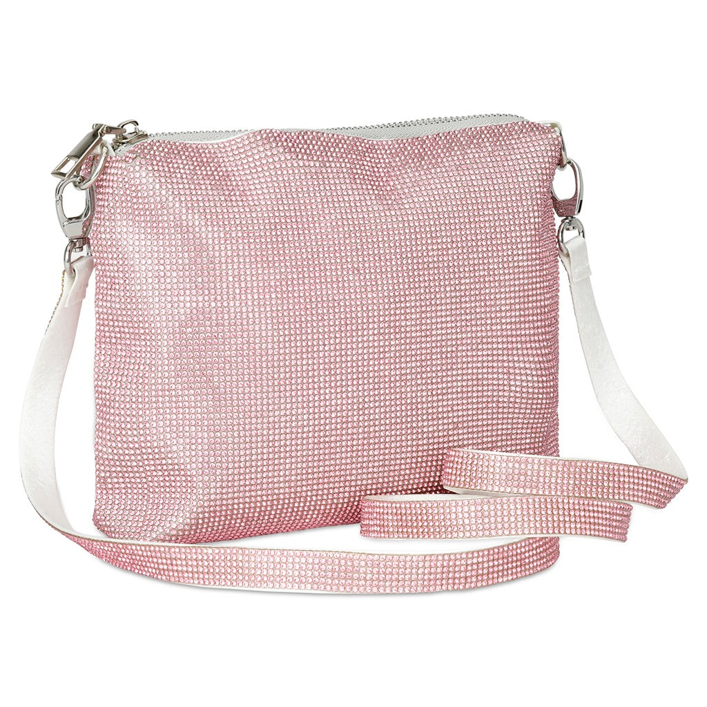 Rose Crystal Cross Body Bag