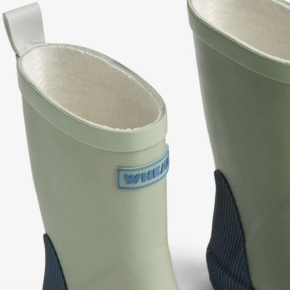 Rubber Boot Welly Teal Water