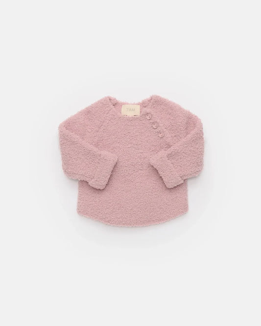 Fuzzy Infant Set Ash Rose