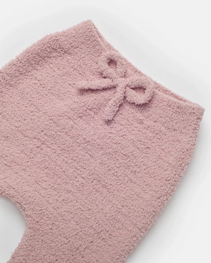 Fuzzy Infant Set Ash Rose