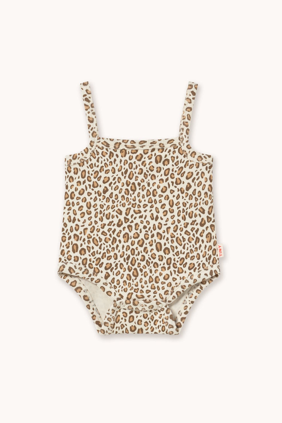 Animal Print Rib Sleeveless Body
