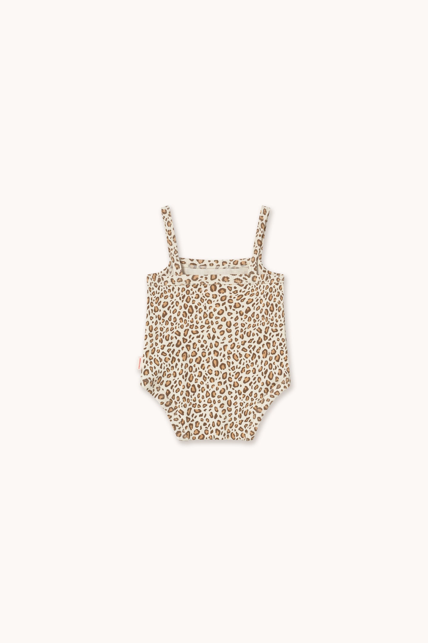 Animal Print Rib Sleeveless Body