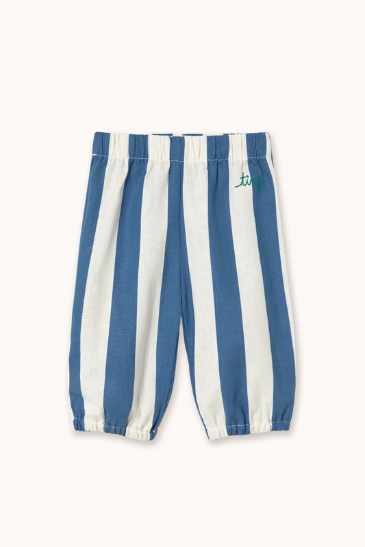 Light Navy Stripes Baby Pant