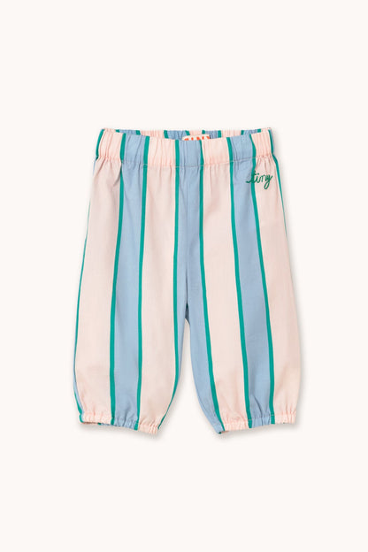 Retro Stripes Baby Poplin Pants