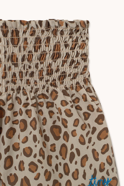 Animal Print Smock Short