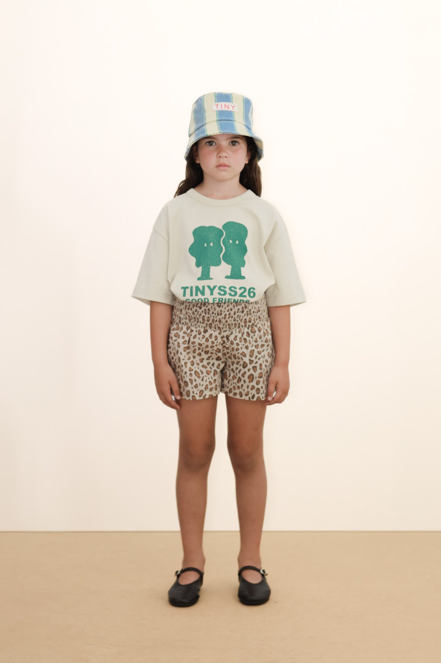 Animal Print Smock Short