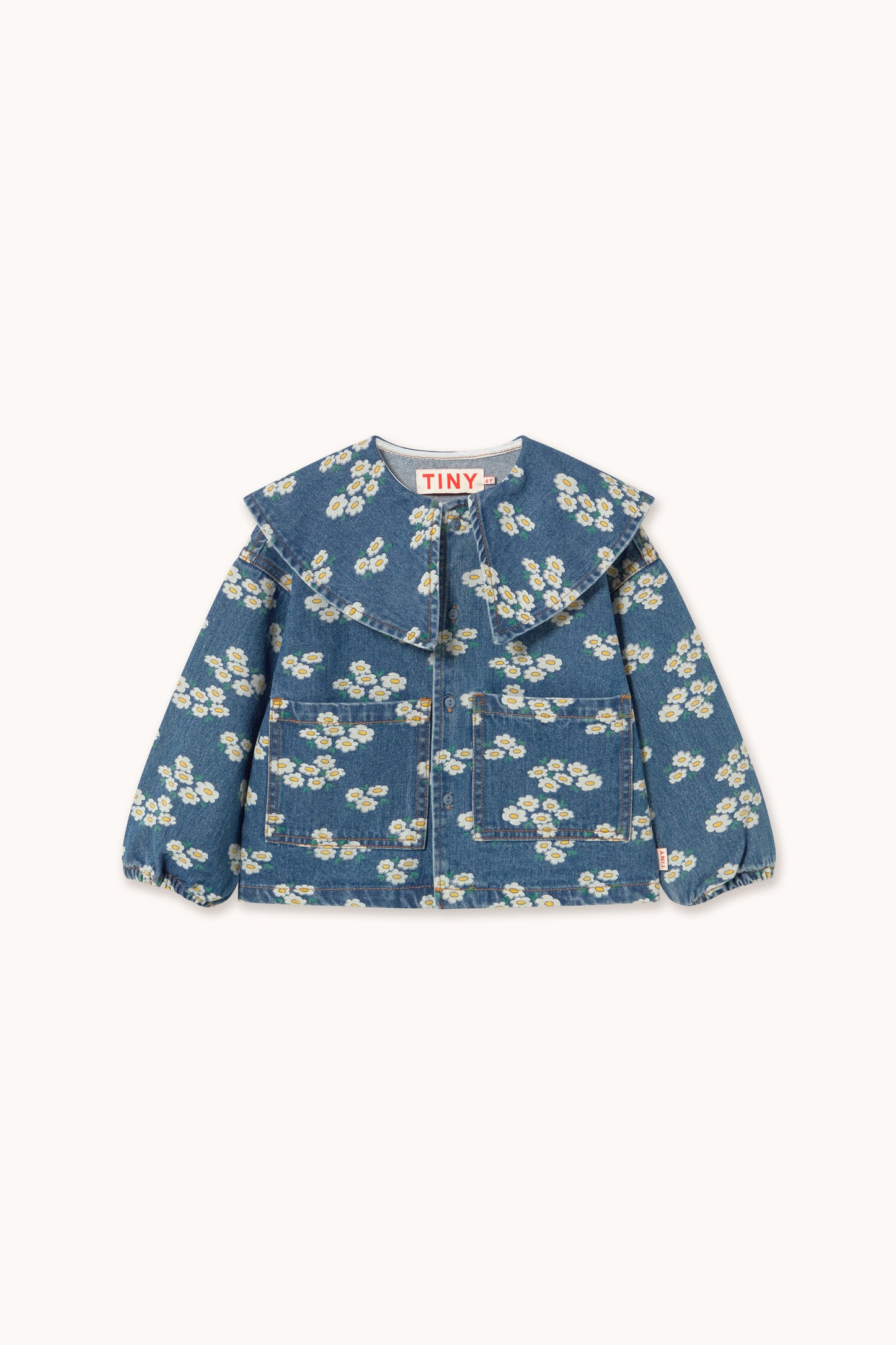 Blossoms Denim Shirt