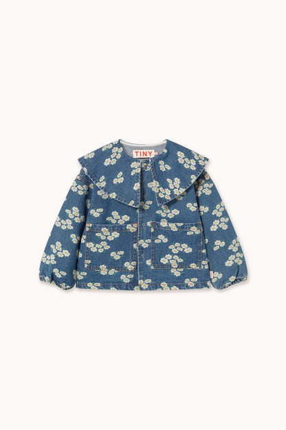 Blossoms Denim Shirt