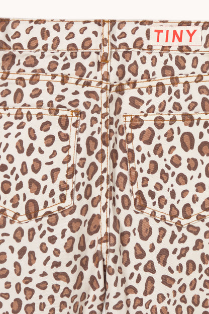 Animal Print Jeans