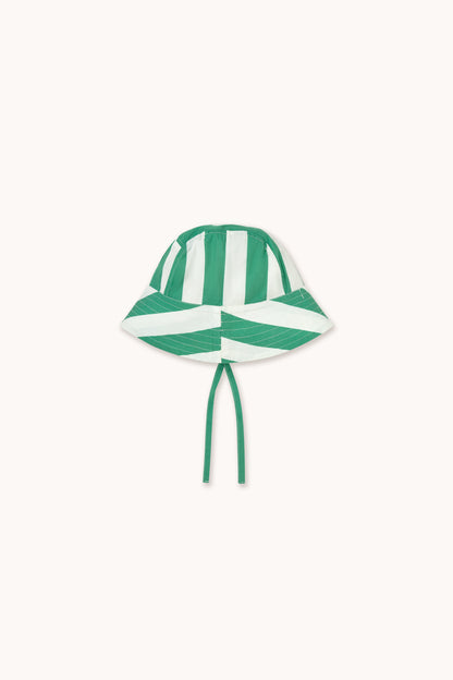 Emerald Stripes Bucket Hat
