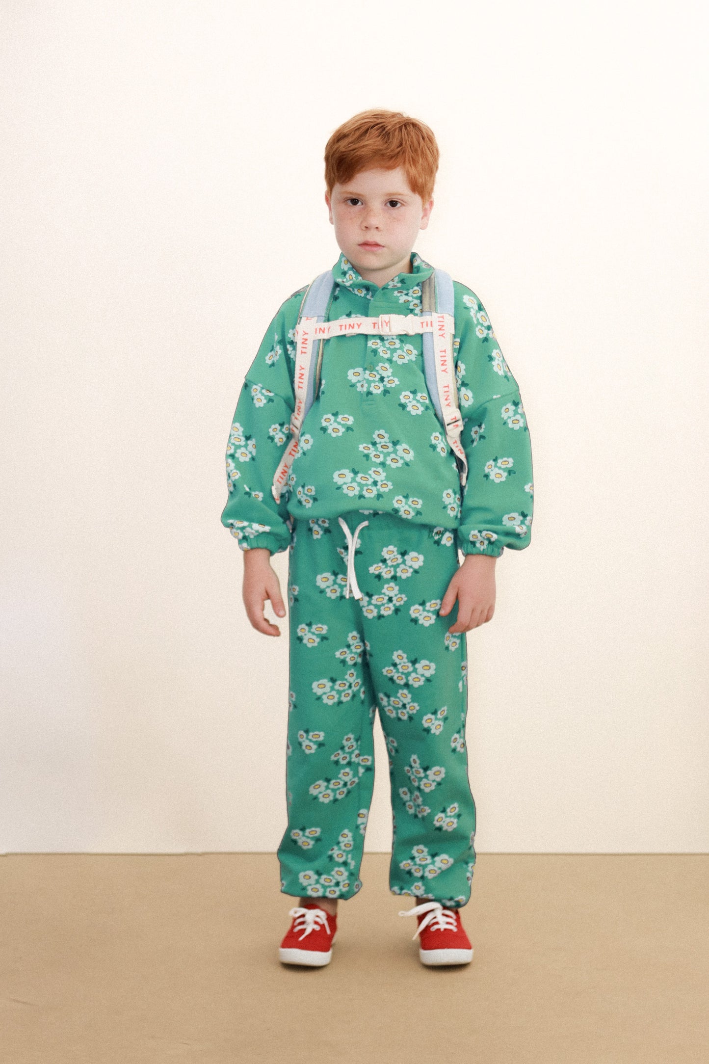 Retro Stripes Backpack Light Denim Wash