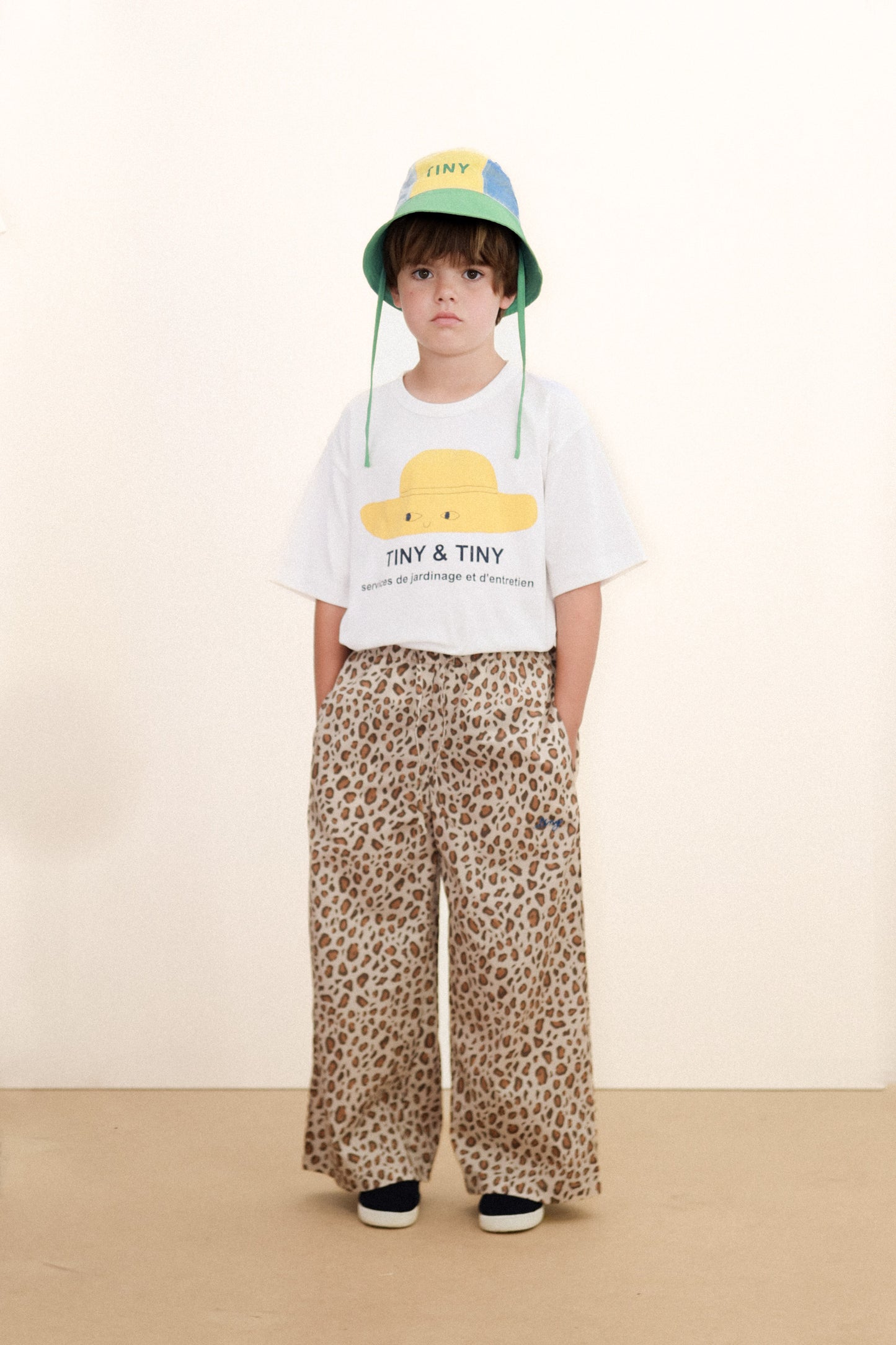 Color Block Bucket Hat Multicolor