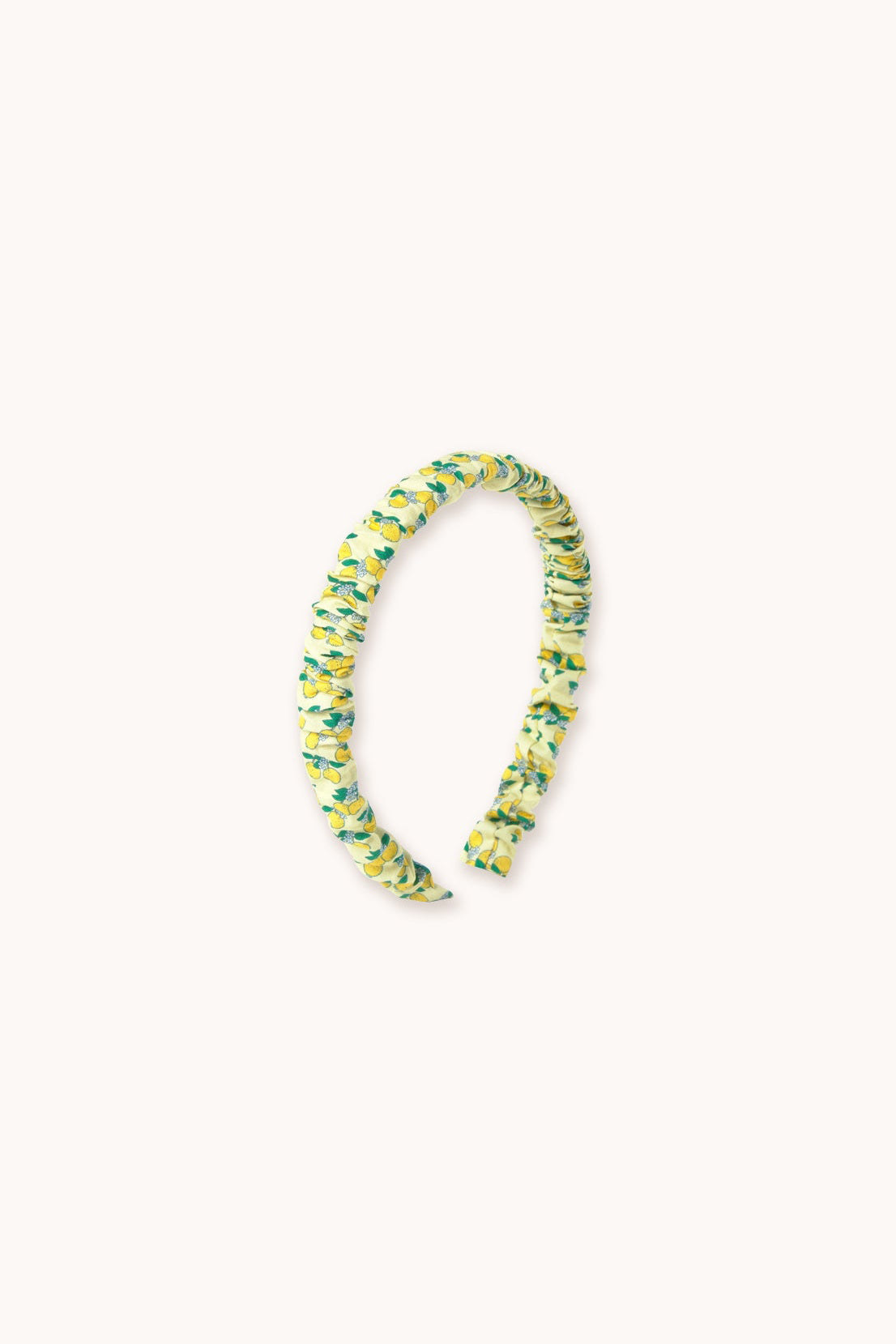 Oranges Headband Pastel Yellow