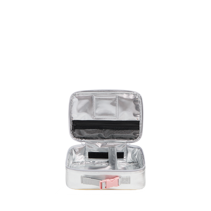 Rodgers Lunch Box-Pink/Silver